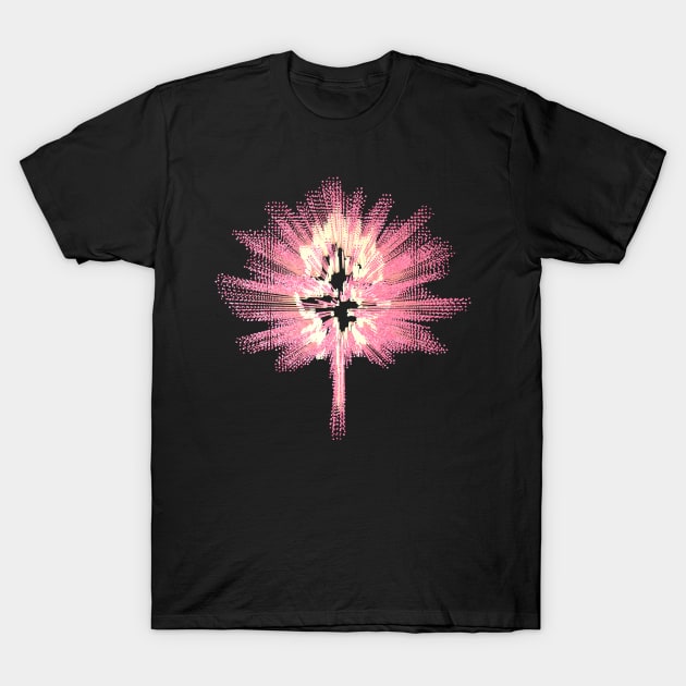 Cherry Blossom Tree Abstract T-Shirt by donovanh